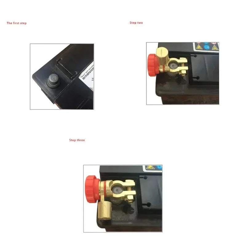 Car Battery Terminal Switch Quick Disconnect Isolator Truck Parts Auto Parts Battery Disconnect Red Black