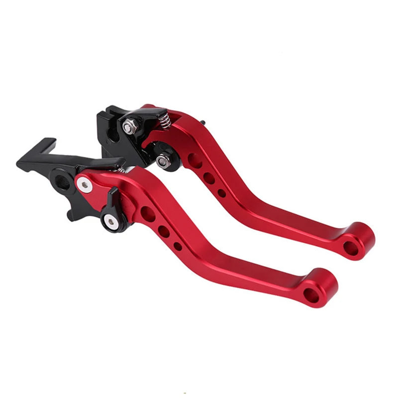 Universal Motorcycle Brake levers Motorcycle Front Disc Rear Drum Brake Accessories Modified Horn Adjustable Hand Lever GY6