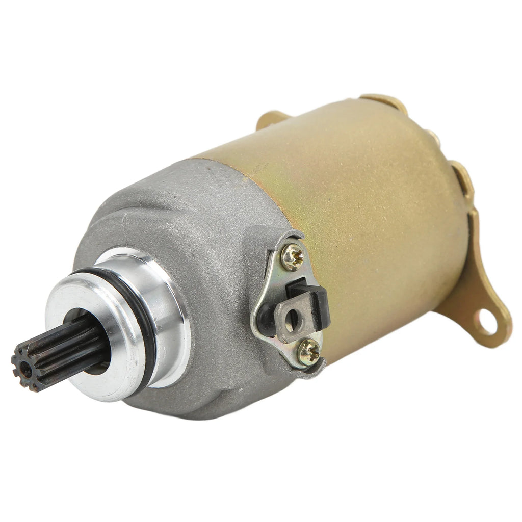 ATV Starter Motor Starter Motor 9 Teeth Metal Starter Motor Replacement for GY6‑125 150 157CC Engine Scooter Motorcycle ATV
