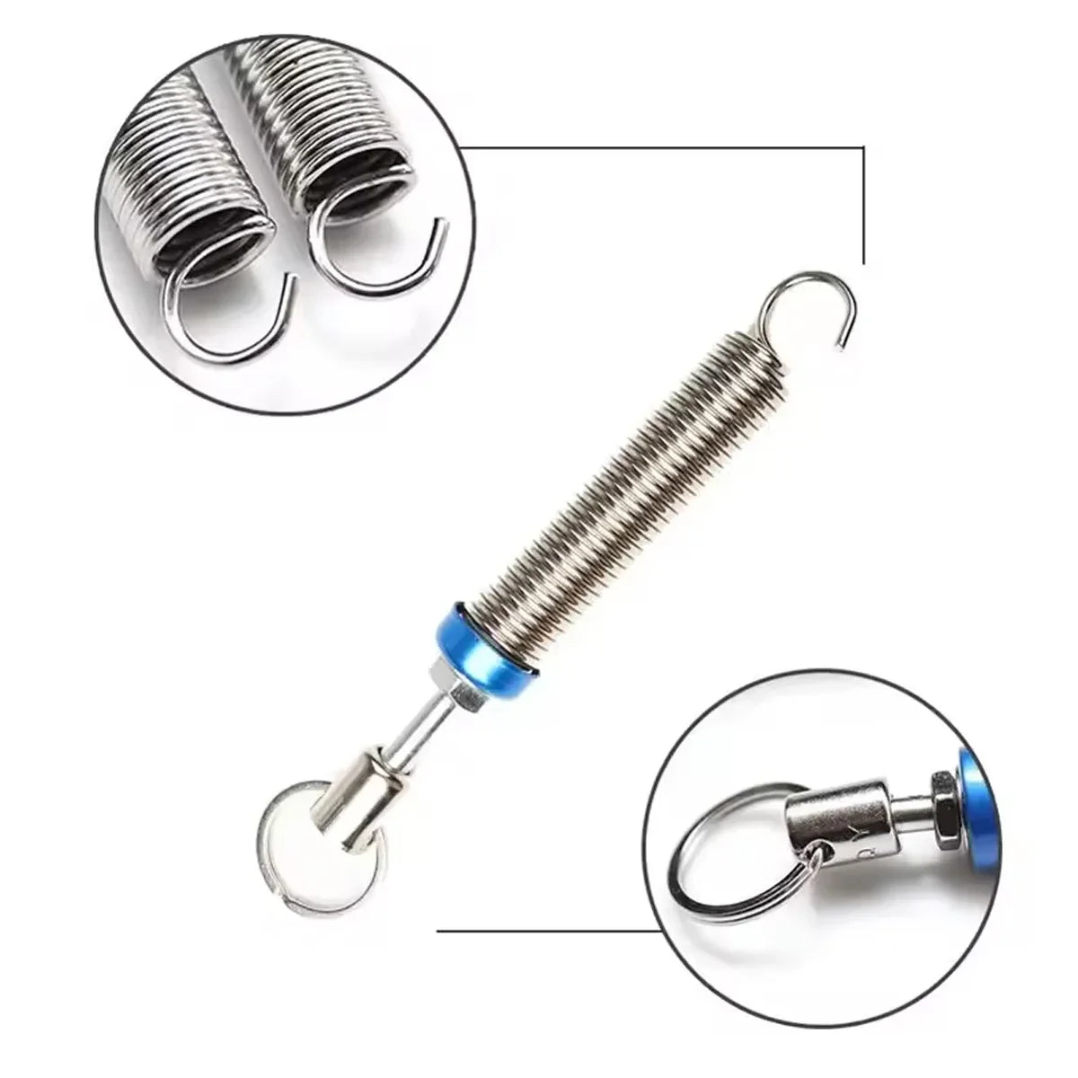 1/2pcs Trunk Spring For Car Trunk Lid Spring Metal Spring Lifting Device Cars Trunk Spring Tool Lifter Automatically Open Tool