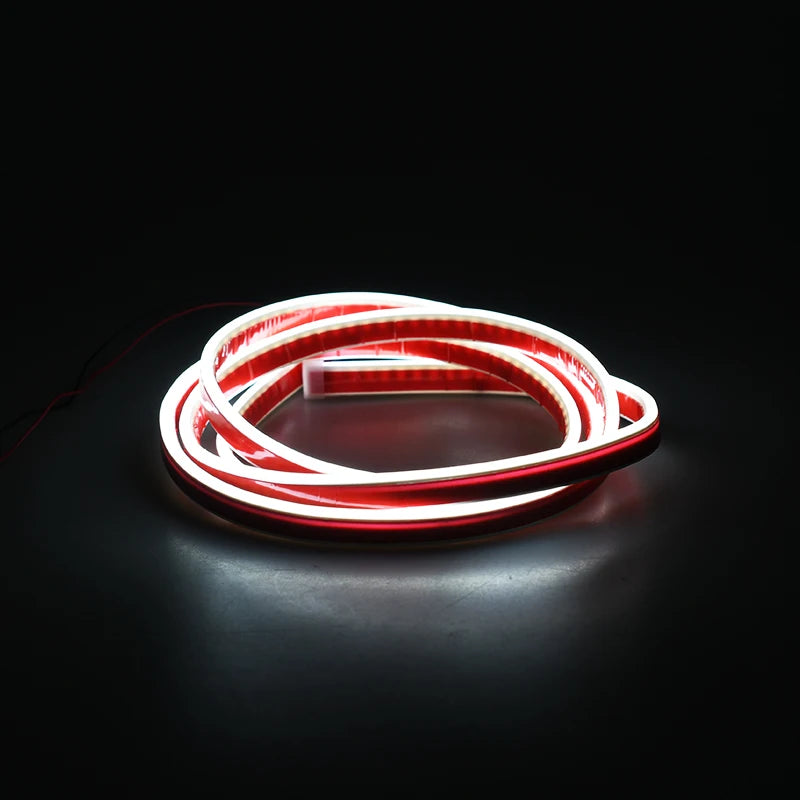 Super Bright Led Car Hood Daytime Running Light Strip Scan Lighting Decoration Auto Ambient Neon Lamp Atmosphere Backlight 12V