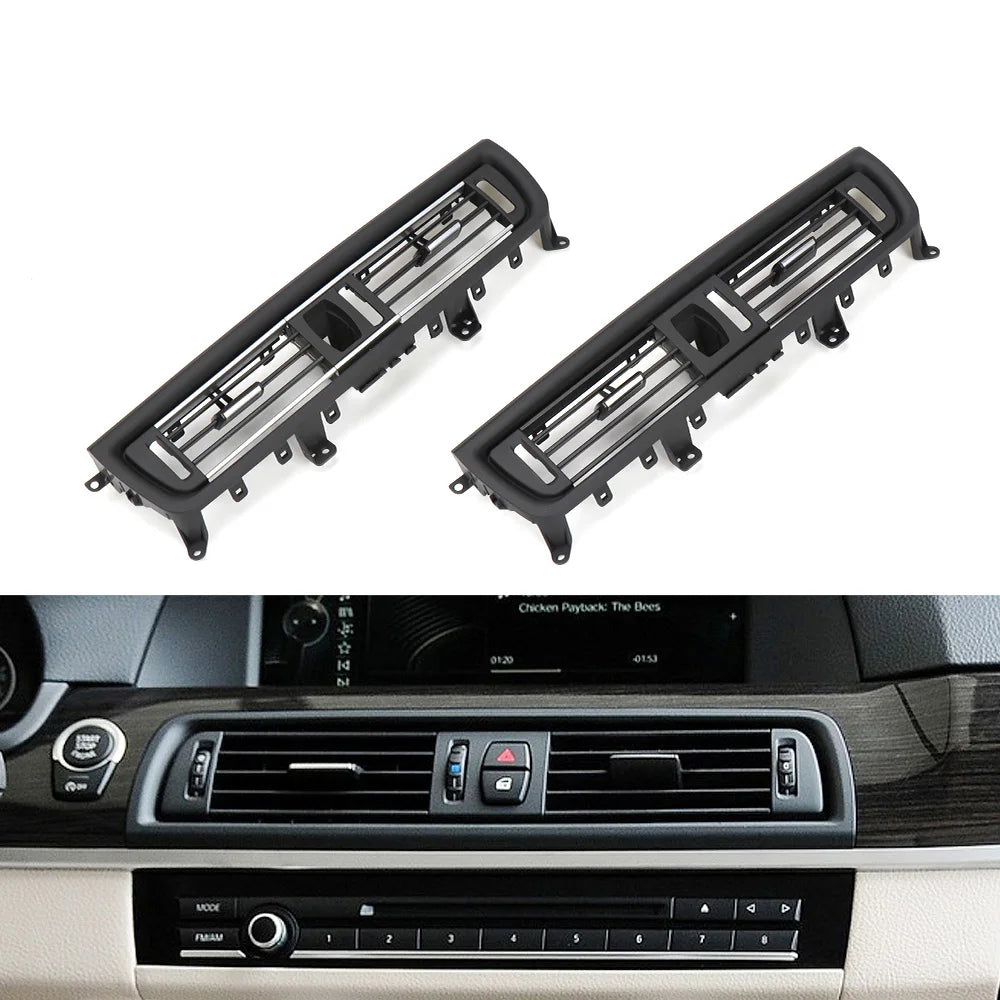 Front Console Central Grill Dash AC Air Conditioner Vent Grille For BMW F10 F11 520i 523i 525i 528i 535i 64229166885 64229209136