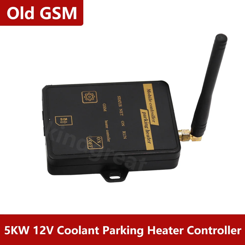12V 5KW Coolant Parking Heater Controller LCD/GSM Phone Controller fit RV Boat Caravan Motorhome Car Hydronic Heater