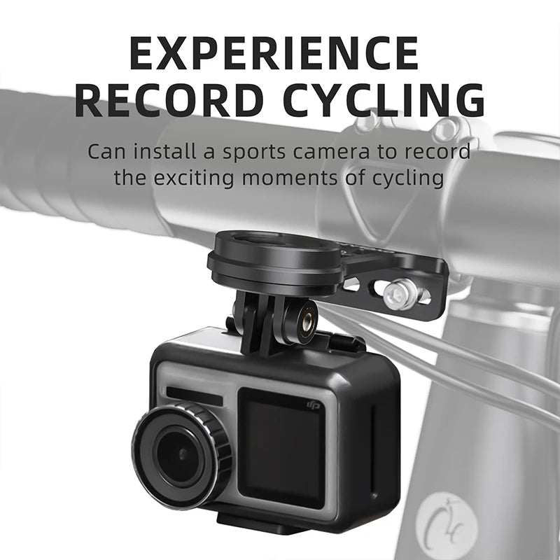 CYCLAMI Extended Out-Front Mount Bike Handlebar Mount for NiteRider Adapter Sports Action Camera Garmin XOSS G+ IGSPORT RAVEMEN