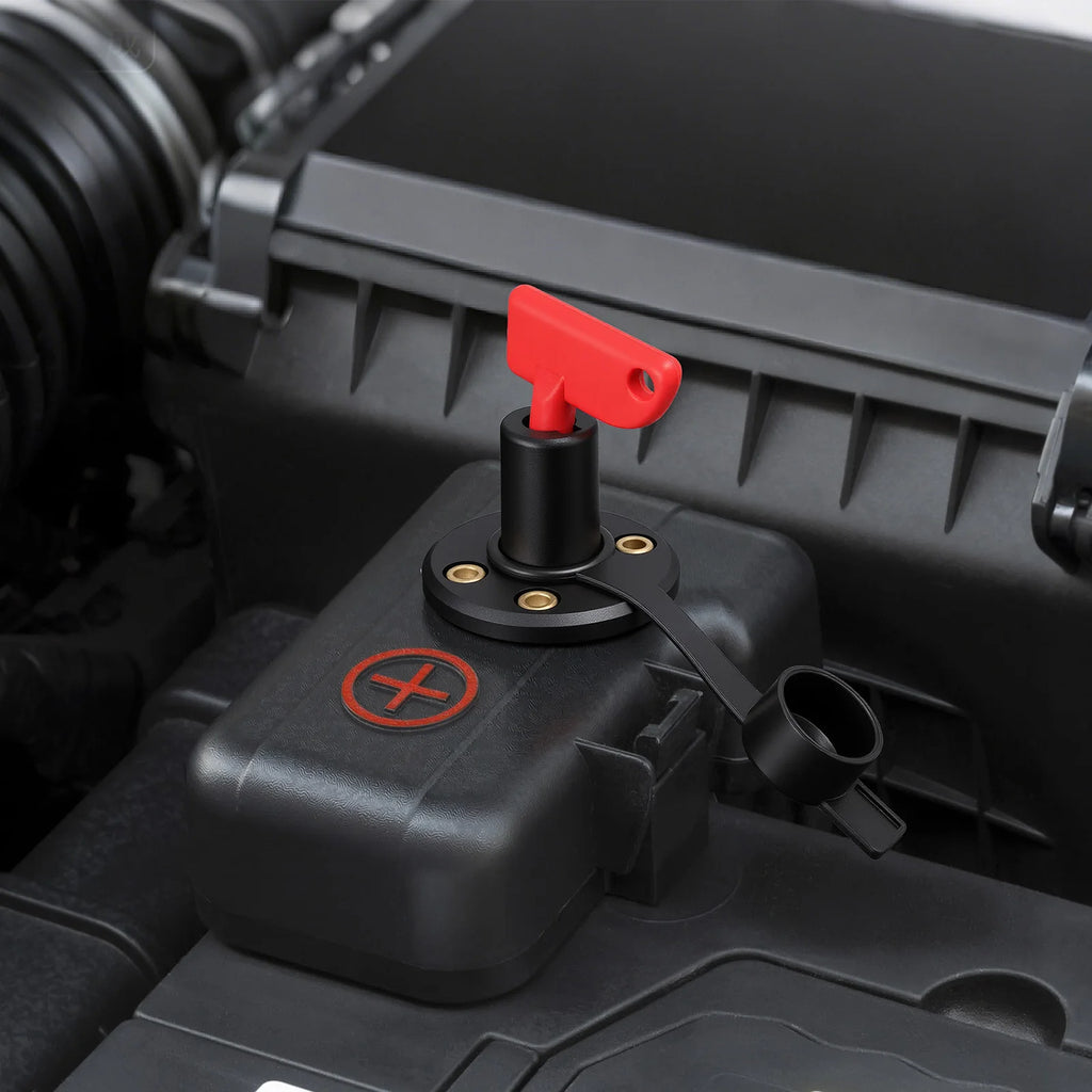 DC 12V-24V Vehicle Switch Car Battery Disconnect  Auto Car Truck Boat Battery Isolator Disconnect Cut Off Switch with Removable