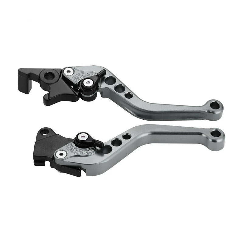 Universal Motorcycle Brake levers Motorcycle Front Disc Rear Drum Brake Accessories Modified Horn Adjustable Hand Lever GY6