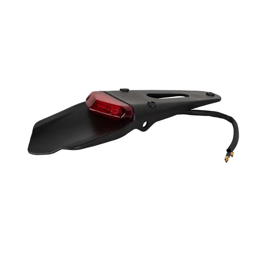 Motorcycle Tail Light For Enduro Off-Road Bike For Kawasaki Honda brake Lamp Motorcycles Rear Fender License Plate Bracket