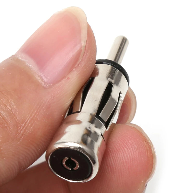 FM/AM Universal Car Radio ISO To Din Antenna Antenna Mast Adapter Connector Car Radio Stereo Auto Radio Suitable for most Types