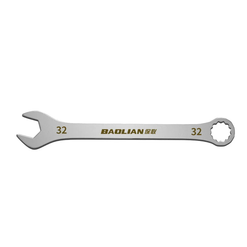 3mm Ultra-thin Wrench Large Open-end Wrench Plum Dual-purpose Wrench Wholesale 4-27MM Cross-border Thin Section Dual-purpose