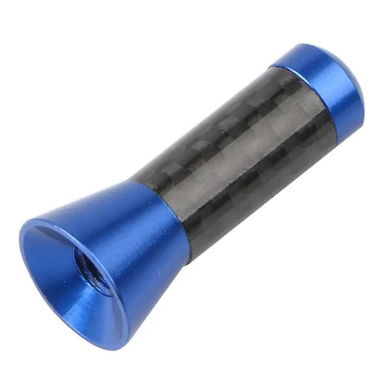 Brand New Carbon Fiber Screw Metal Short Stubby Mast Antenna Car Styling Roof Antenna Enhanced Signal For Benz Car Accessories
