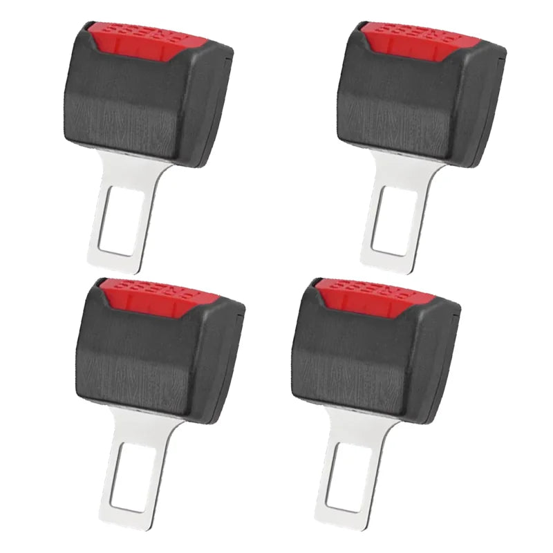 4/2/1PCS Universal Car Seat Belt Extender Adapter, Safety Buckle Lock Clip Plug for Children Adults Car Accessories Interior