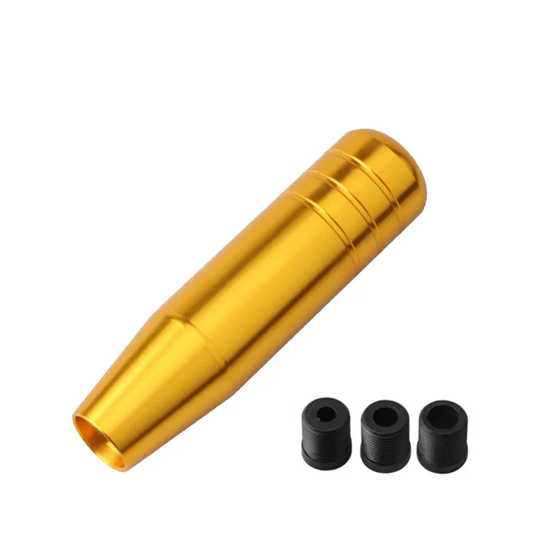 Car Universal 13cm Aluminum Gear Shift Knob MT Gear Stick Lever Shifter Knob Handle Extended JDM Gear Shifter Gear Head Knob