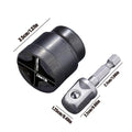 Universal Scissor Car Jack Adapter Rv Stabilizer Jack Drill Adapter Car Disassemble Tool Steel Ball Joint Rod Impact Wrench Tool