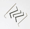 locksmith tool 6/7 pieces / kit replacement turning tool / double head tension wrench tool