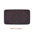 Universal Car Leather Armrest Mat Auto Armrests Storage Box Mats Dust-proof Cushion Cover Armrest Protector Waterproof Interior