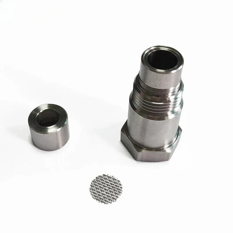 New Oxygen O2 Sensor Spacer Adapter Connector Fix Check Engine Light Converter M18X1.5 With Filter Screen