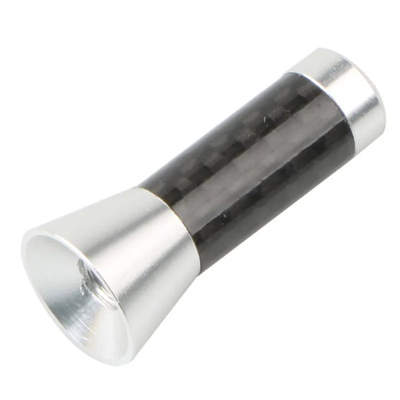 Brand New Carbon Fiber Screw Metal Short Stubby Mast Antenna Car Styling Roof Antenna Enhanced Signal For Benz Car Accessories