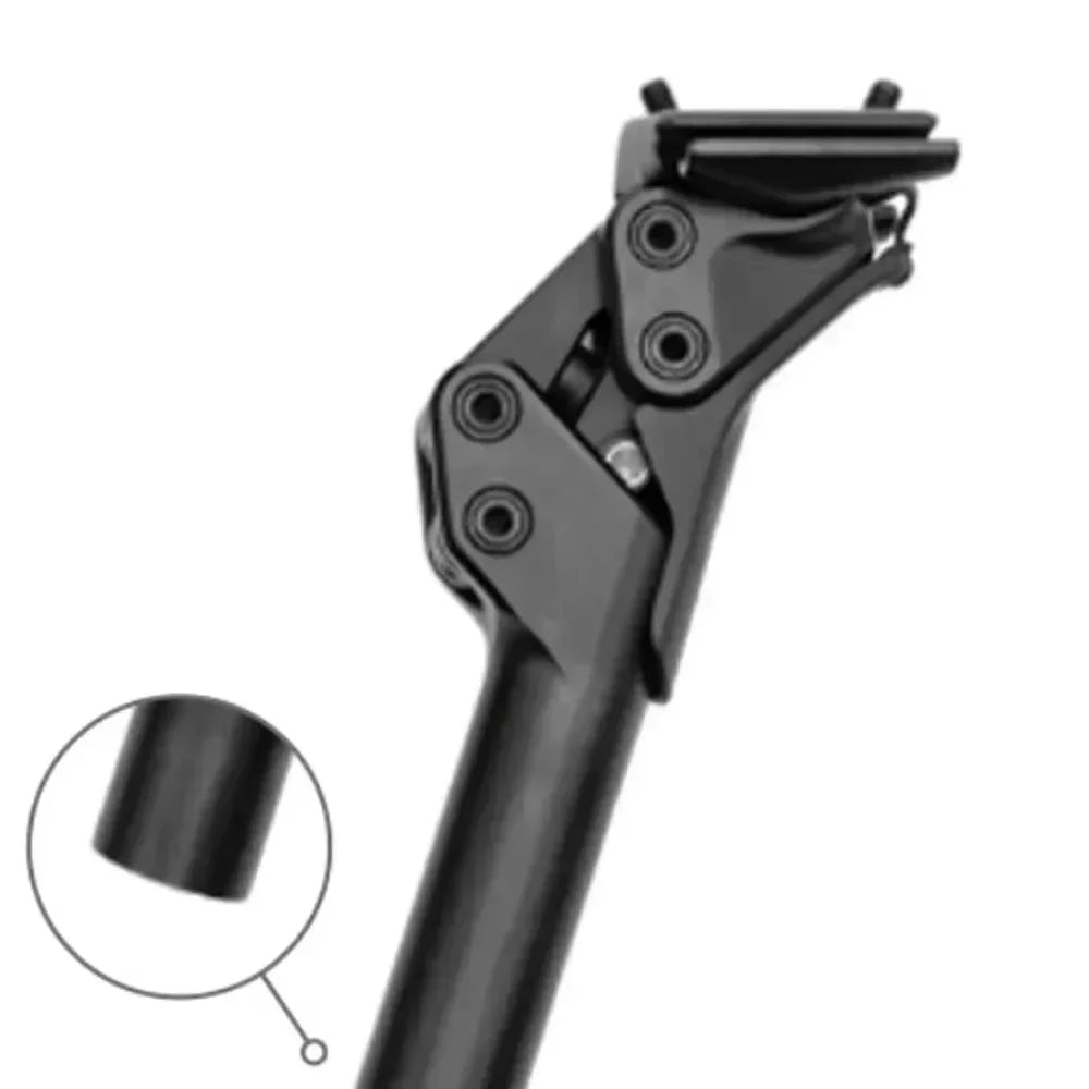 Suspension Seatpost for Bicycles, Shock-Absorber Bike Seat Post for Road, Gravel, Hybrid, and E-Bikes