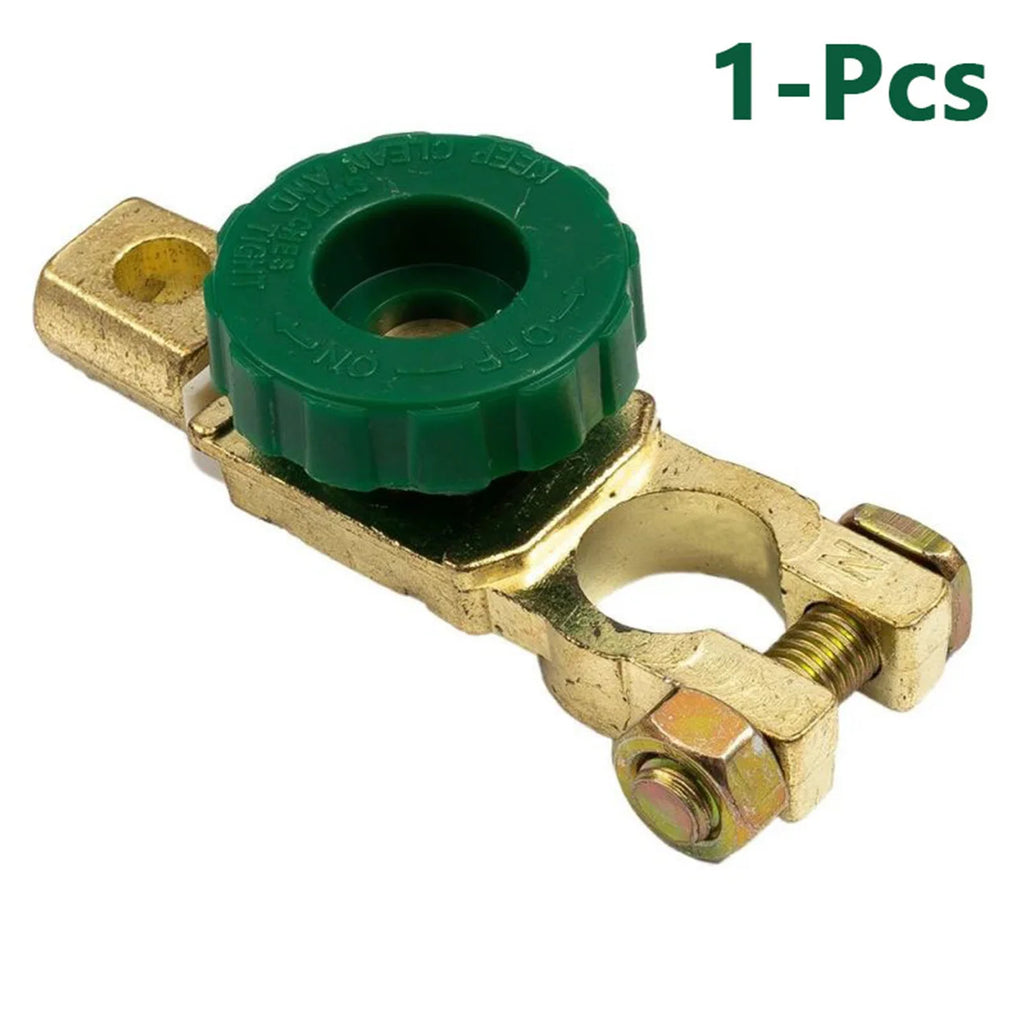 Universal Car Battery Switch Battery Terminal Link Switch Car Battery Power-off Switch Quick Cut-off Disconnect Protector RV