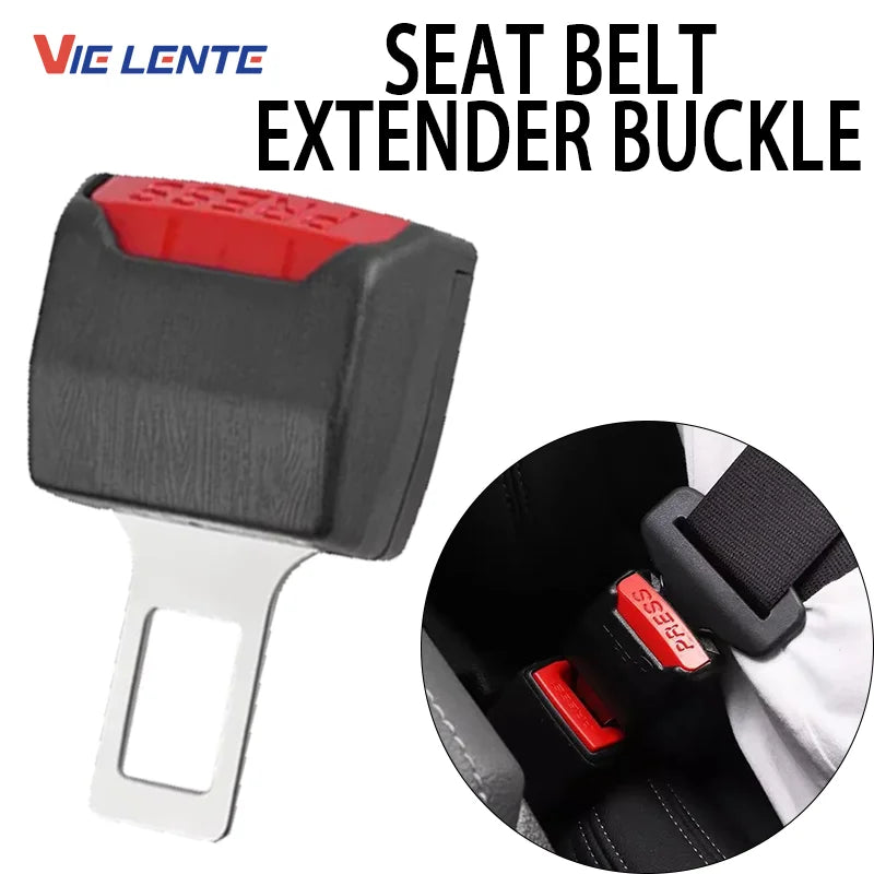 4/2/1PCS Universal Car Seat Belt Extender Adapter, Safety Buckle Lock Clip Plug for Children Adults Car Accessories Interior