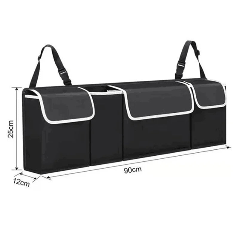 High Capacity Car Trunk Organizer Oxford Backseat Storage Bag Multi-use Automobile Interior Seat Back Organizers