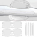 8Pcs Car Door Handle Bowl Anti-Scratch Protective Stickers Universal Invisible Protection Film Anti-Collision Strip Accessories