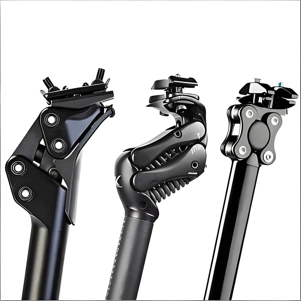 Suspension Seatpost for Bicycles, Shock-Absorber Bike Seat Post for Road, Gravel, Hybrid, and E-Bikes