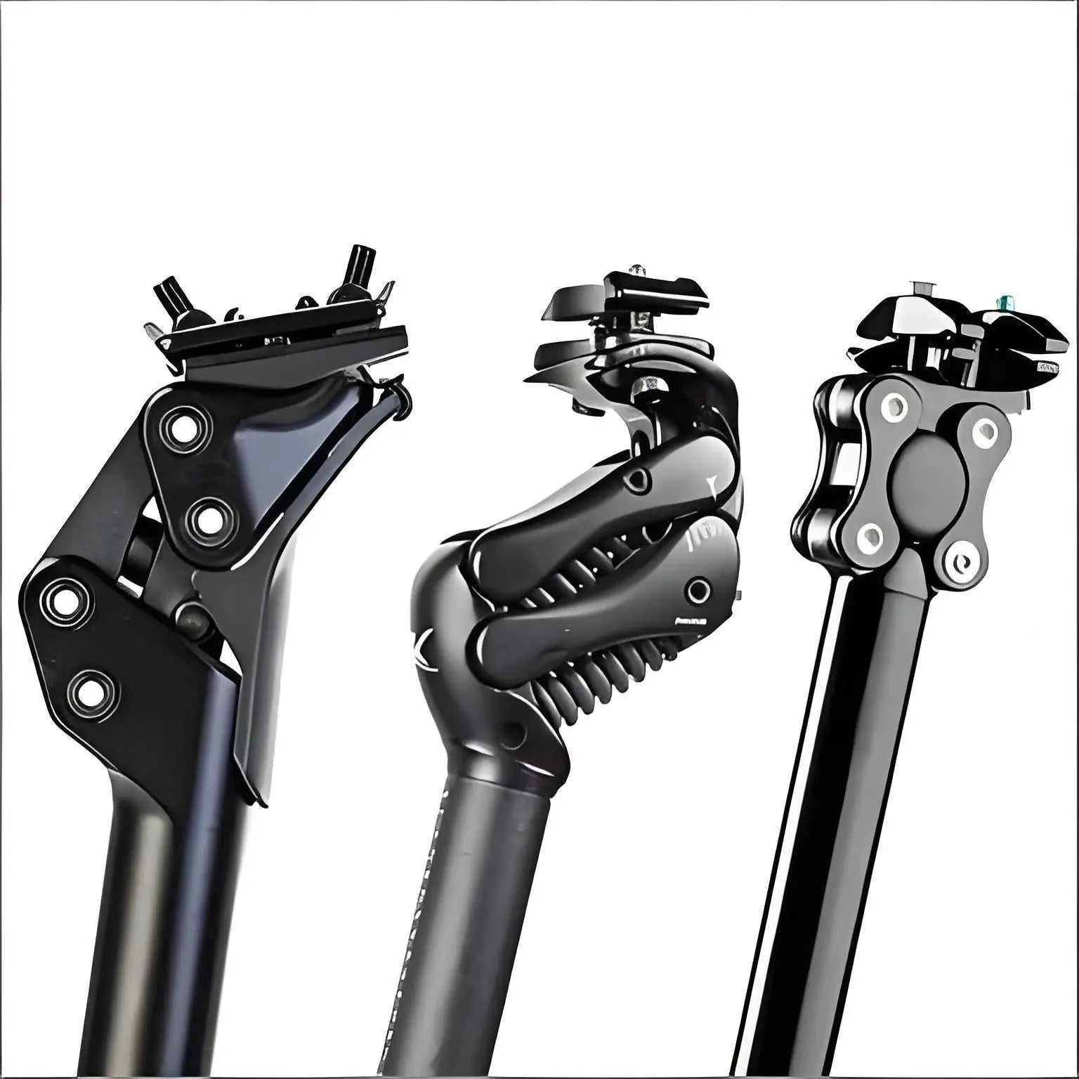Suspension Seatpost for Bicycles, Shock-Absorber Bike Seat Post for Road, Gravel, Hybrid, and E-Bikes