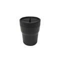 Car Trash Can with Lid,Mini Auto Garbage Can Leakproof Vehicle Trash Bin Fits Cup Holder in Console or Door for Automotive Car