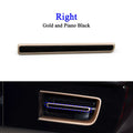 Car Accessories Front Air Ventilation Left Right Middle AC Air Vent Grille Outlet Trim Strip  For Porsche Taycan 9J1 2019-2024