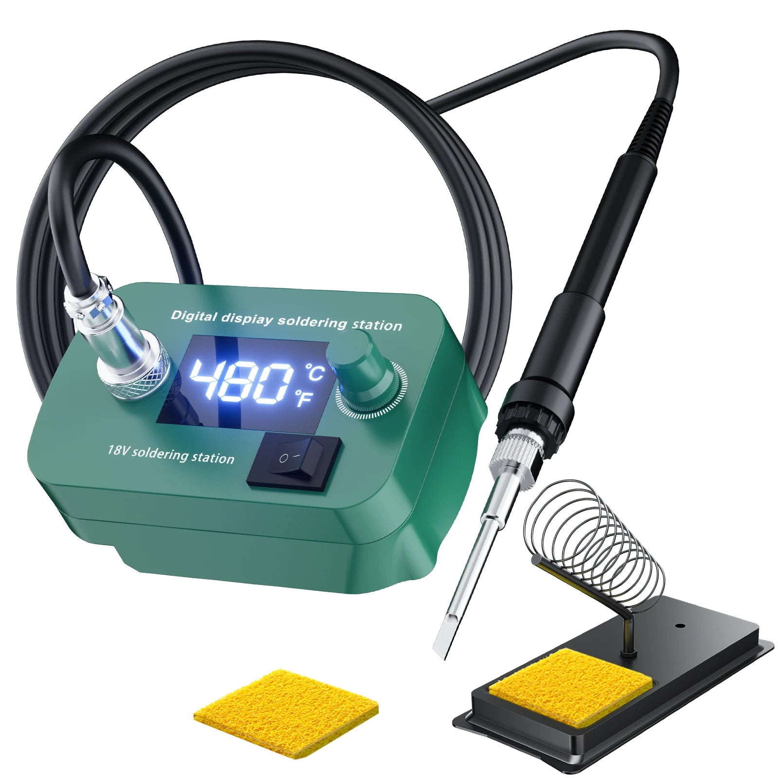 Nananuu Cordless Electric Soldering Iron Adjustment Welding Gun Torch Repair Tool For Makita/For Dewalt/For Bosch/For Milwaukee