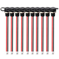 1/20pcs USB Type C Connector Type-C Waterproof with Nut Locking Plate Female TPC Waterproof High Current Fast Charging Jack Port