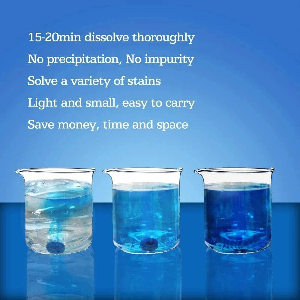 Car Solid Cleaner Windscreen Wiper Effervescent Tablets Auto Window Cleaning Automobile Glass Water Wiper Washing Tablets