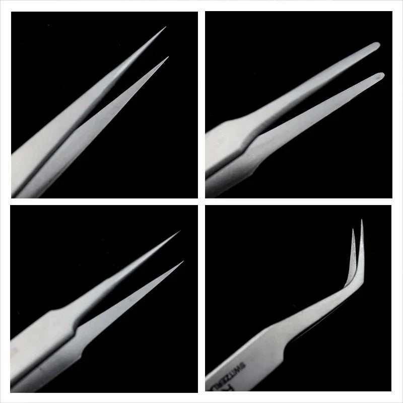 Durable RHINO RH Japanese Tweezers Sharp Hard High Precision for Small Objects Watch Phone Repair