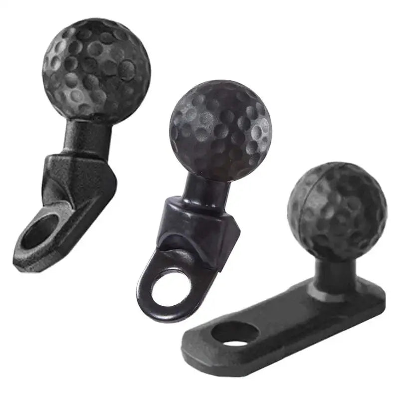 Angled Head Adapter Ball Base Angled Shock Absorbing Sturdy Alloy Ball Base Motorcycle Phone Holder Cycling Accessories for Bike