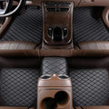 Universal Car Mats Waterproof PU Leather Auto Foot Pad Protector Automobile Interior Carpet Front Rear mats Set Car Floor Mats