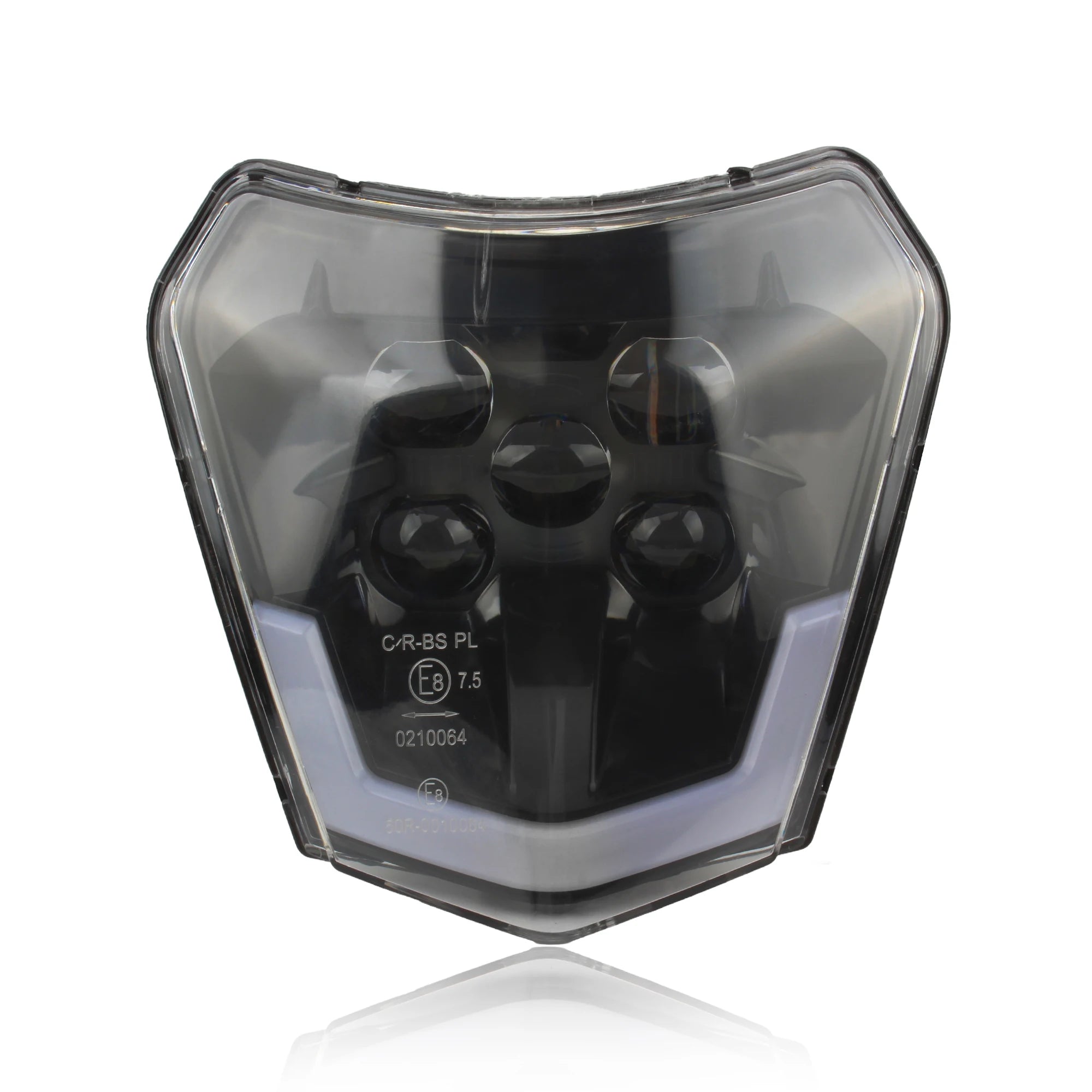 Motorcycle for KTM Headlight LED Headlamp Plate EXC XC SX SXF MX 125-500 2018-2023 Supermoto Dirt Bike Enduro Motocross Fairing