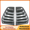 Pair Rear Side Window Trim Spoiler For VW Golf 5 Golf 6 Golf 7 MK5 MK6 MK7 MK7.5 2003-2020 Window Shutter Cover Louver Air Vents