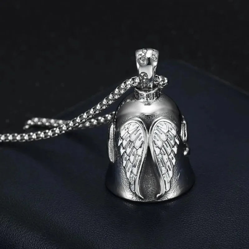 Riding Bell Angel Guardian Biker Riding Bell Portable Motorcycle Accessories For Biker Riders Motorcycle Bicycle Gift