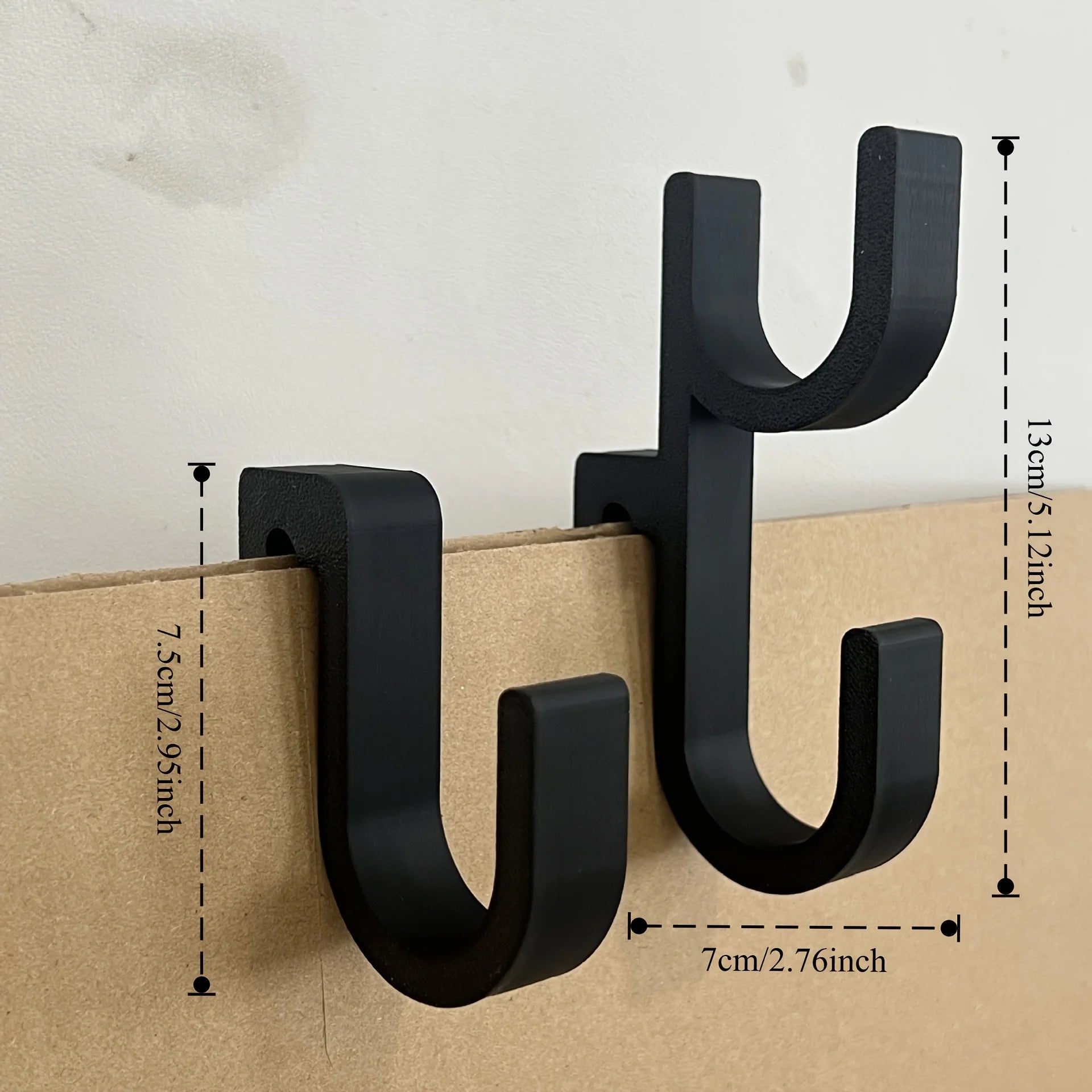 2pcs Car Umbrella Hooks - Trunk Hangers,Universal for Sedans with No-Drill Installation,Multi-Functional Seat Back Storage Racks