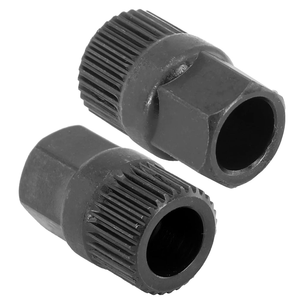 Brand New Alternator 33 Tooth Clutch Free Wheel Pulley Removal Tool For V-belt Pulley Use With T50 TORX 17*33*30mm Black