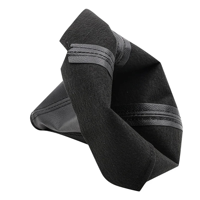 Car Manual Gear Shift Lever Dust Cover PU Leather Gear Position Dustproof Cover Automobile Interior Decoration Accessories