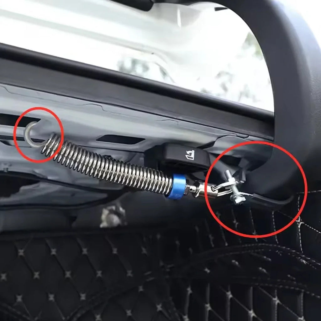 1/2pcs Trunk Spring For Car Trunk Lid Spring Metal Spring Lifting Device Cars Trunk Spring Tool Lifter Automatically Open Tool