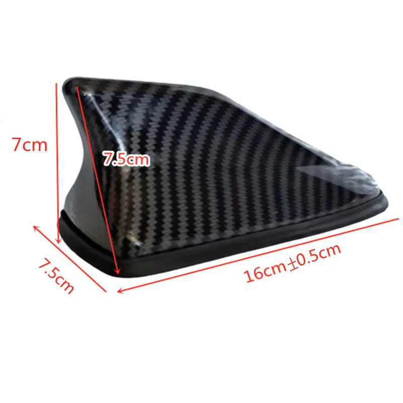 Car Radio Shark Fin Car Shark Antenna Radio FM Signal Design For All Automobiles Aerials Auto Exterior Styling Replacement Parts