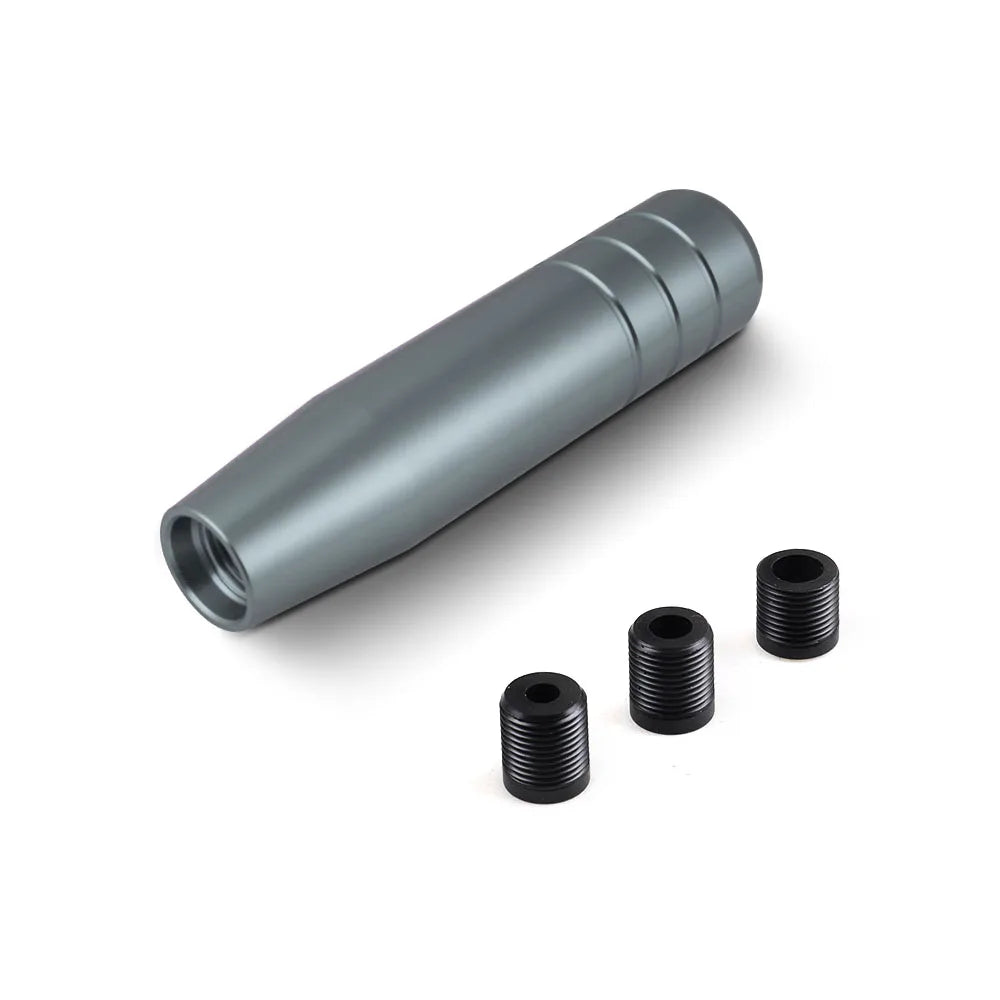 13CM Aluminum Gear Shift Knob Racing Car Universal Manual Transmission Shifter Lever Knob With three adapters