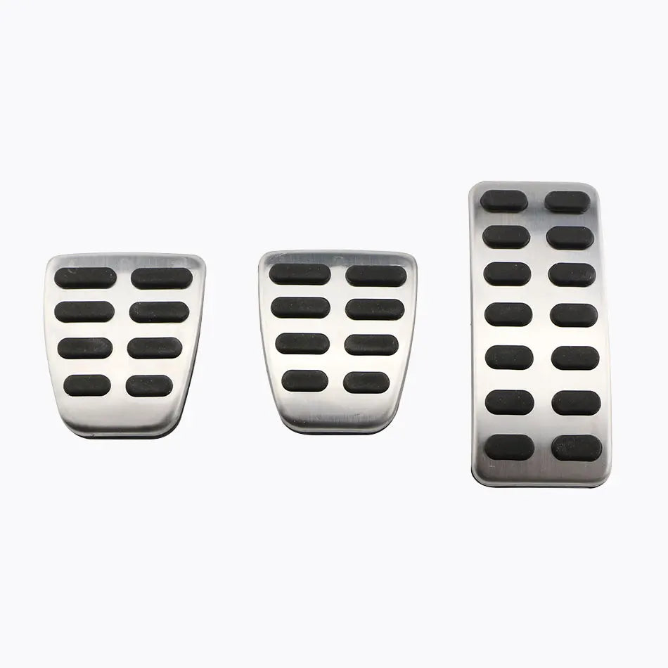 Car Pedals Gas Accelerator Brake Clutch Footrest Pedal Cover for Hyundai Ix25 Creta Accent Verna Solaris for Kia Rio Soul K2 KX3