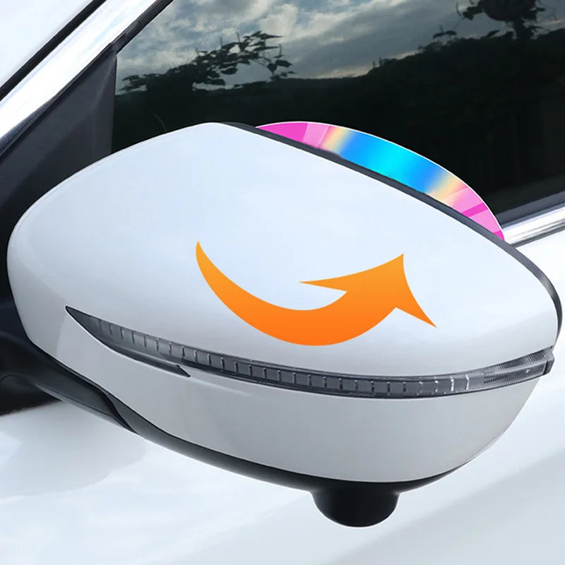SEAMETAL 2pcs Car Rearview Mirror Rain Shield Rain Eyebrow Universal Rear View Side Mirror Rain Eyebrow Shield Rainproof Cover