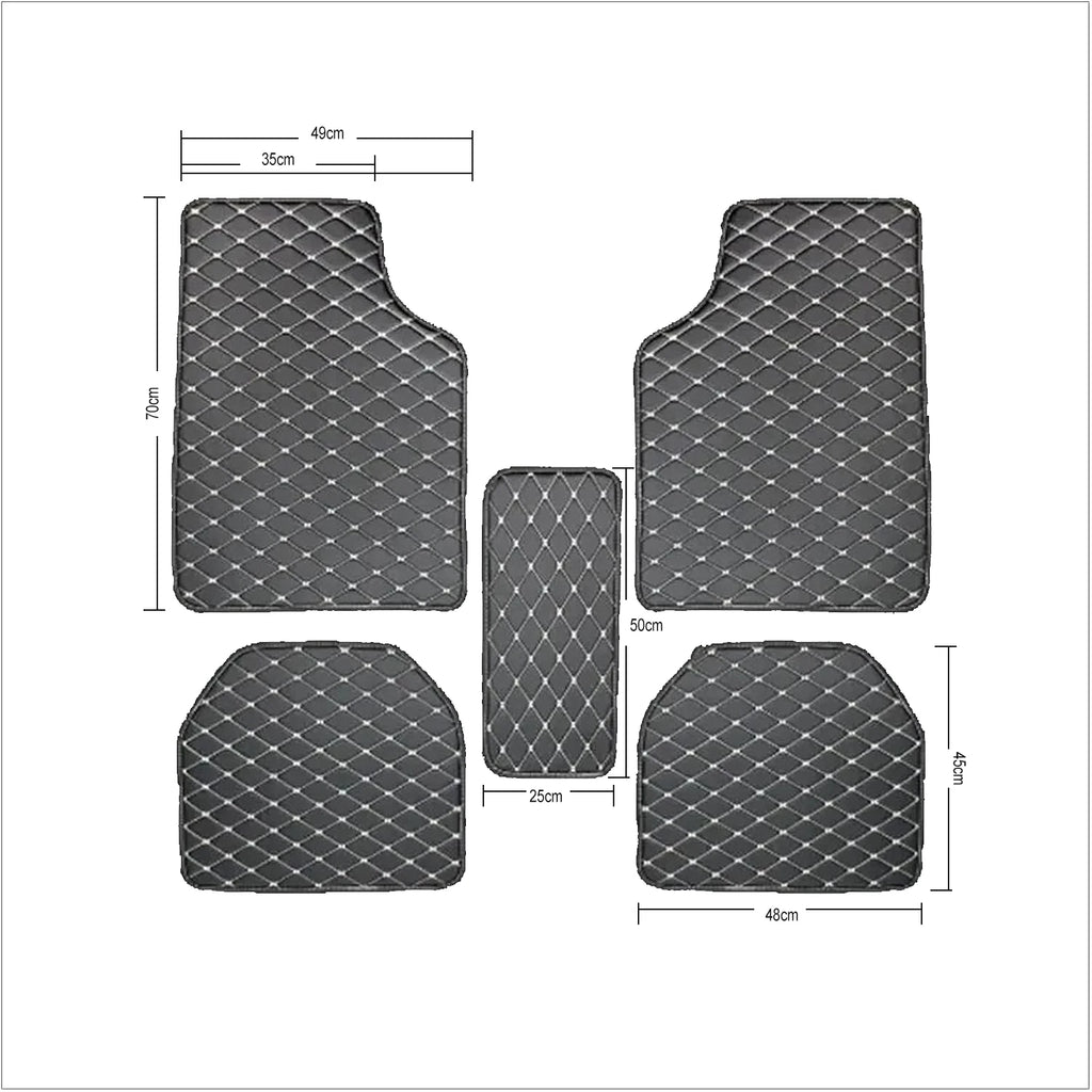 Universal Car Mats Waterproof PU Leather Auto Foot Pad Protector Automobile Interior Carpet Front Rear mats Set Car Floor Mats