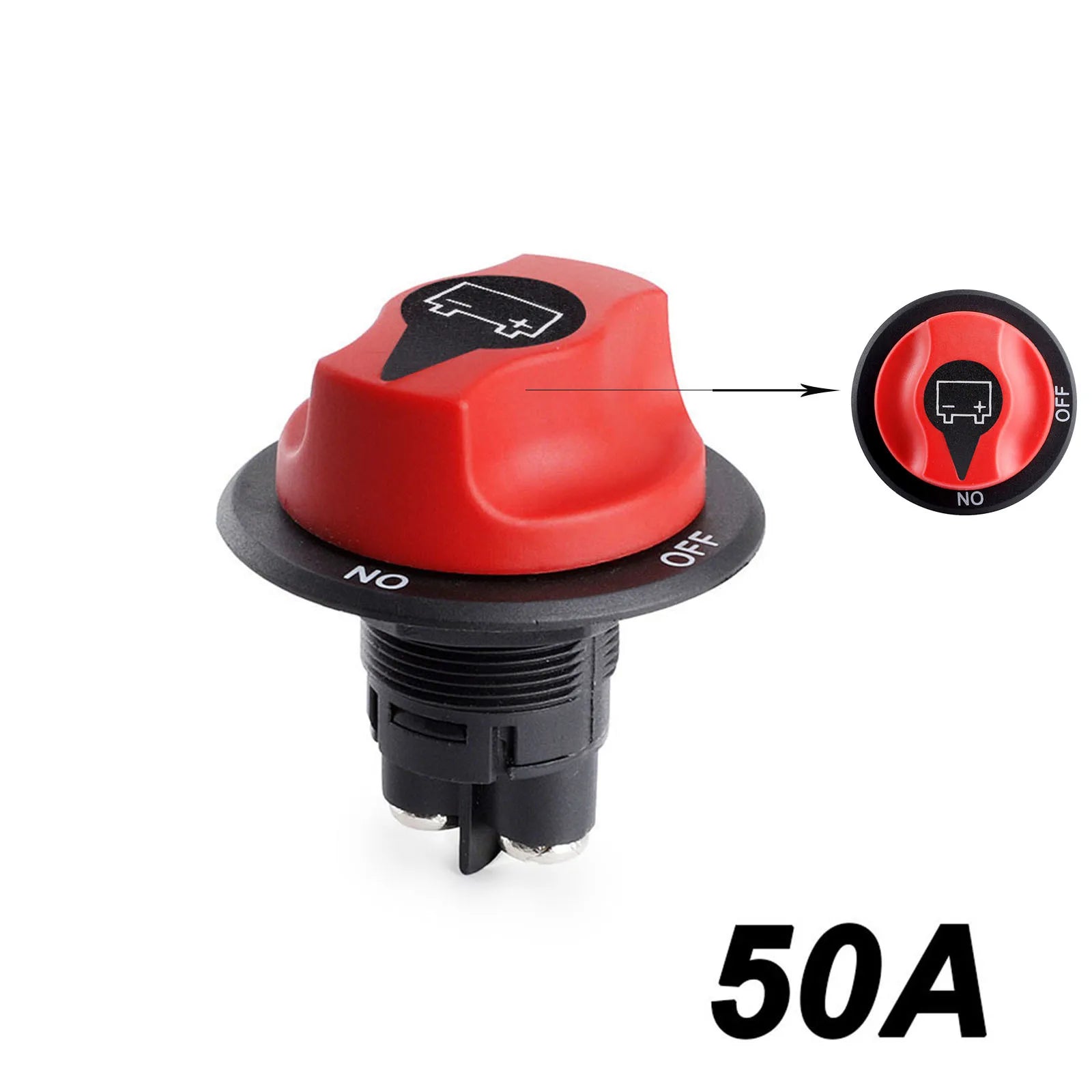 50A 100A 200A 300A  Disconnecter Power Isolator Cut Off Rally Switch Kit For Car Motorcycle Truck Boat Car Battery Switch