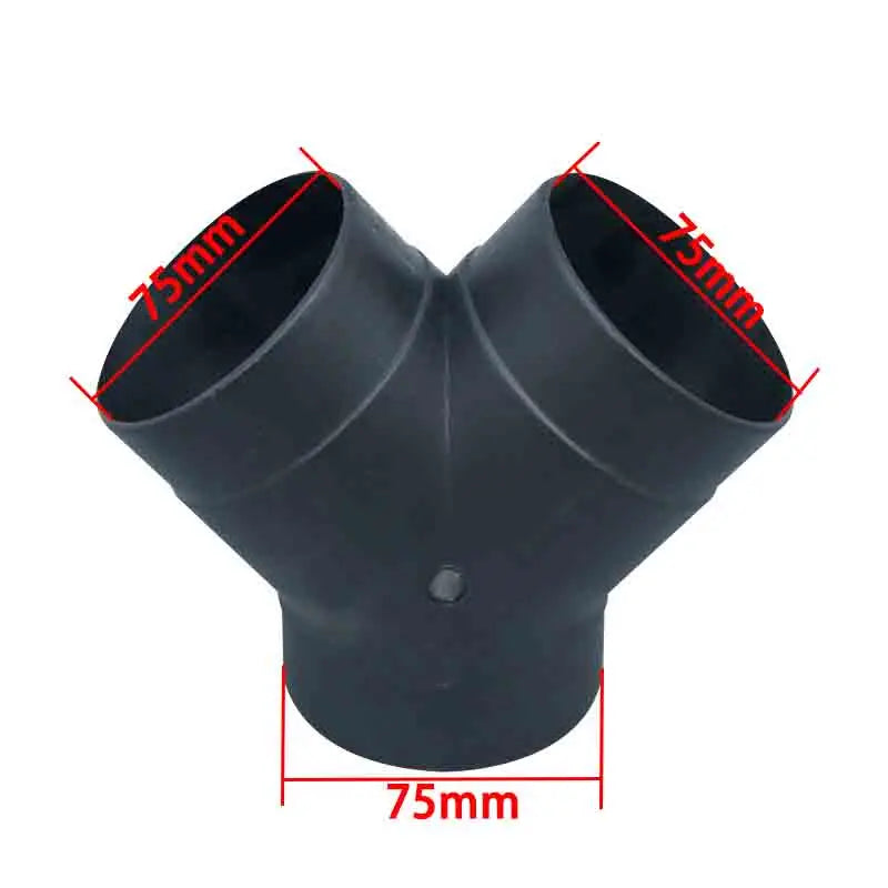 42/60/75mm Car Heater Duct Pipe Joiner Connector Heater Ducting Straight Joint Hose Tube Connector For Eberspacher or Webasto